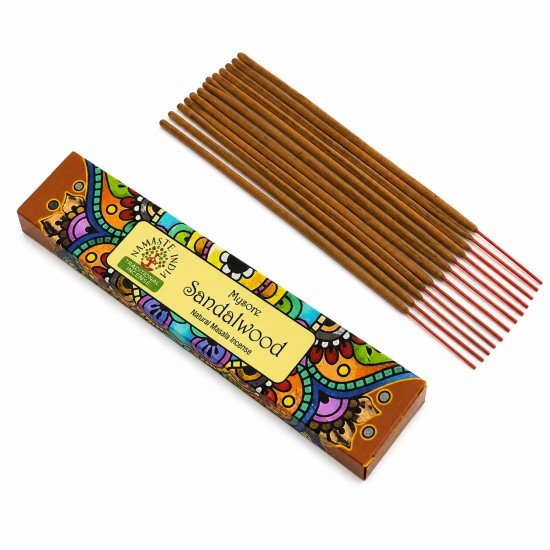 Ароматни пръчици Сандалово дърво (Sandalwood), Namaste India
