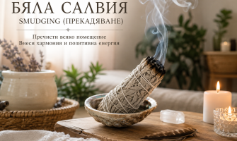 Бяла салвия и smudging ритуал – как да обновим енергията на всяко помещение