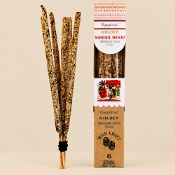 Индийски ароматни пръчици Сандал Golden Sandal Wood – Vijayshree, 6 бр.